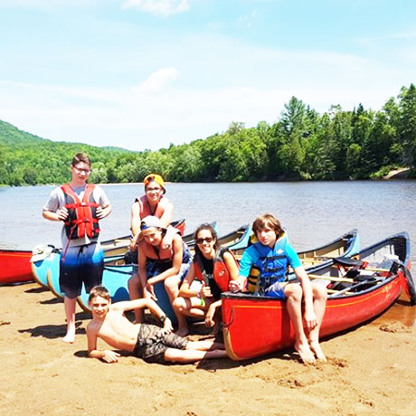 Campamento de verano en Canadá