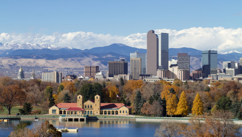 Paisaje de la ciudad de Colorado