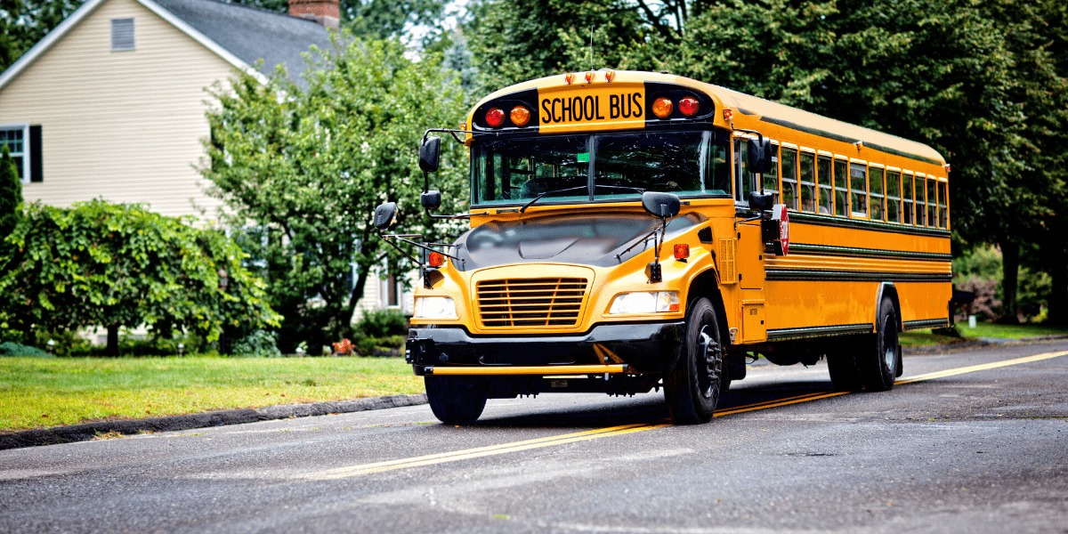 imagen de un School Bus americano