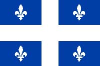 Bandera de Quebec