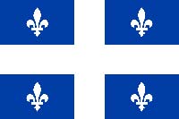 Bandera de Quebec