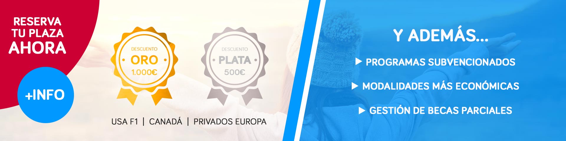 Becas y ofertas de programas de estudios en el extranjero