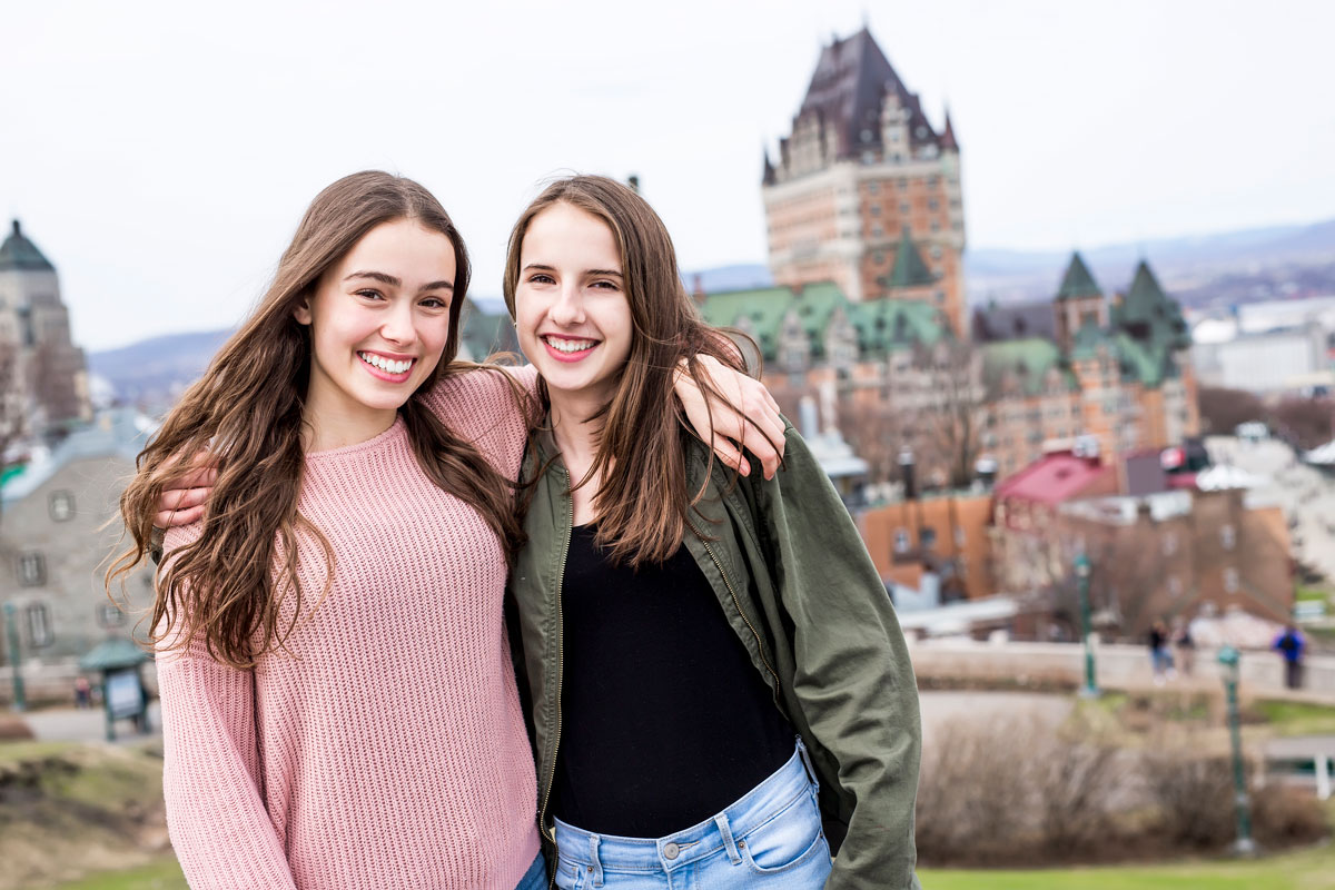 Estudiantes en Montreal